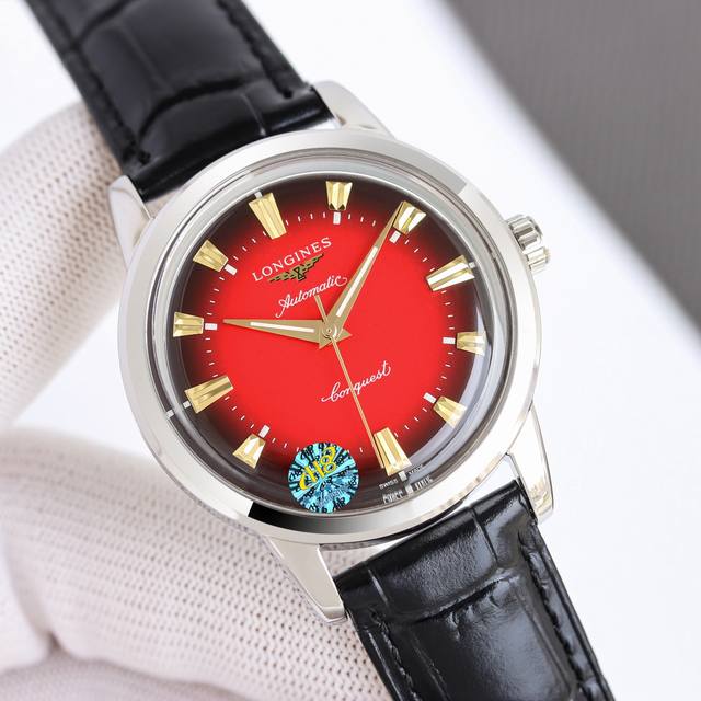 2025全新爆款 浪琴新的经典复刻系列 这款腕表以浪琴1959年推出的康卡斯系列作品为设计灵感，在保留现代佩戴需求的同时，最大程度上还原了1959年原款腕表的设