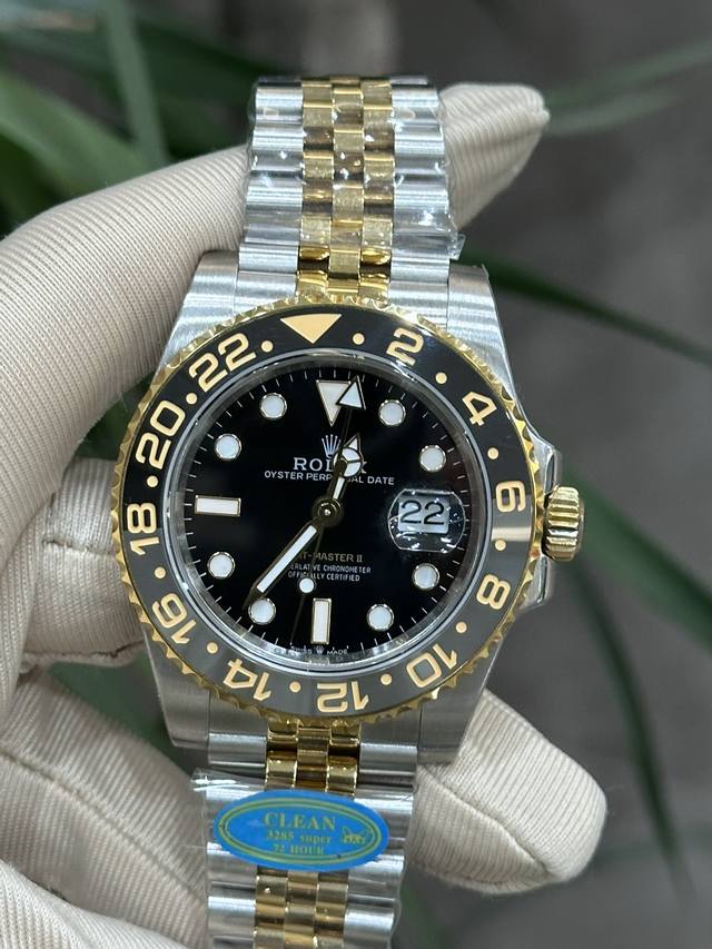 独家实拍图 劳力士 Gmt 格林尼治系列 全自动机械表Rolex Automatic