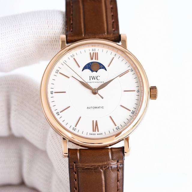 Mks Factory 万国新款，正是我想对你说的 Iu 波涛菲诺系列月相自动腕表Bt5三大“独”道精彩细节：1：独家巨资订制万国Cal.35800真月相功能机