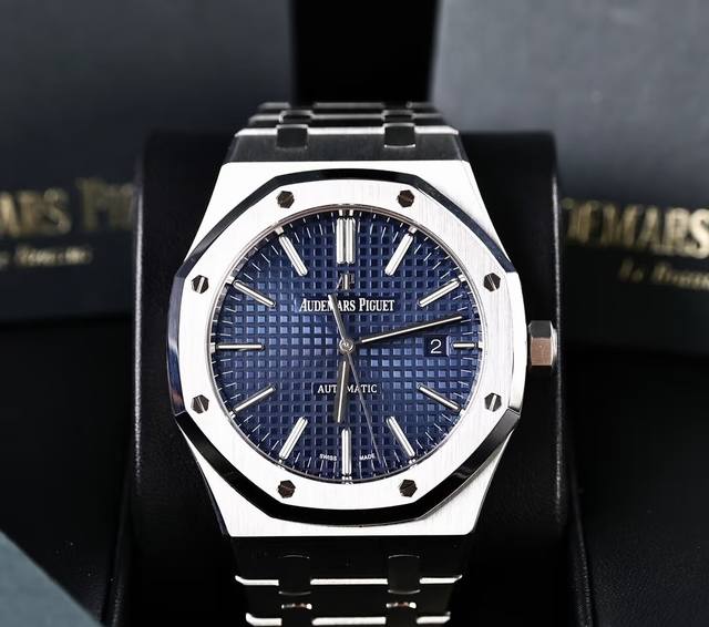 单表 爱彼 Audemars piguet 皇家橡树 15400St.Oo.1220St.03 自动机械 精钢 41毫米 专柜价139000#爱彼##皇家橡树