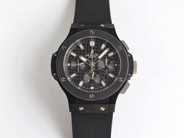 Hb 全新升级 宇舶 Hublot 恒宝Big Bang 系列 301.pb.131.Rx 亲民版4100 双卜蓝宝石玻璃，44Mm 原版开模最强副版，4100