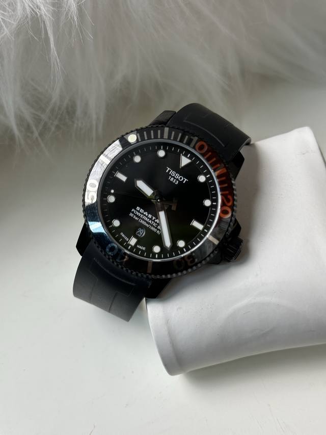 Tissot 天梭 海星系列 T120.407.17.041 搭配原装瑞士天文台认证C07.811机芯摆轮甲板新款T120机械男表速驰系列驰骋都市 无论您钟情于