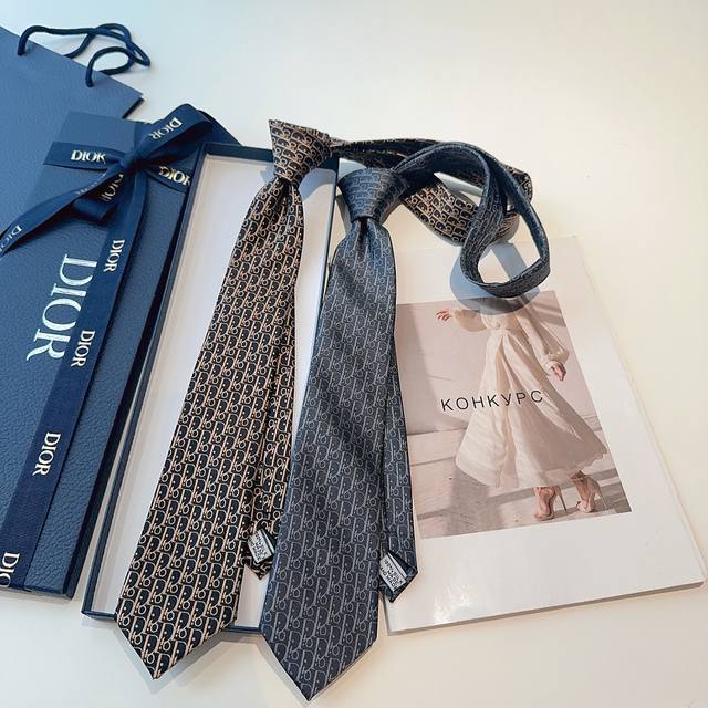 Special Offer: New Dior Monogram Tie - Dior Men's Logo Series Tie. A rare and e