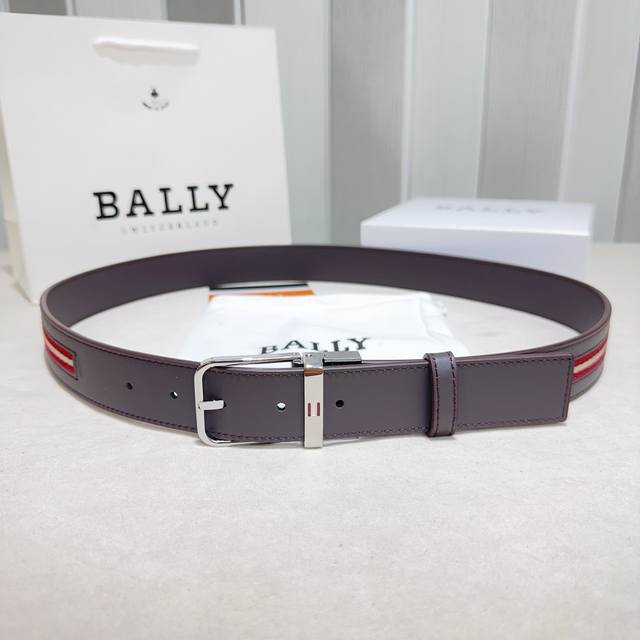 Bally , same style as in Bally boutiques. Made with webbing fabric and double-s