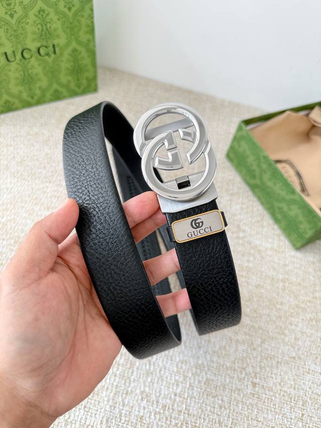 Product Name: Gucci Automatic Belt Model: Automatic buckle, pure steel automati