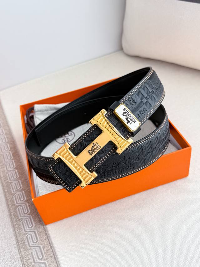 Product Name: Hermes Belt (Original) Model: Hook buckle, classic pure steel buc