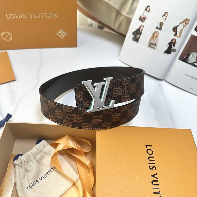 Original Packaging 1.0 L0Uis Vuitton Boutique's Latest Upgraded Version, 40mm Wi