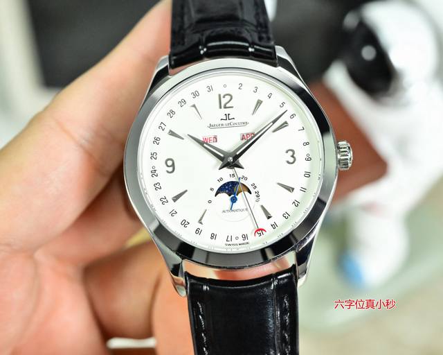10C Factory 心诚所致，震撼推出精细美学代表之作 Jaeger-Lecoultre积家大师系列 Q4148420市场最高版本6点位真小秒 精彩细节 腕