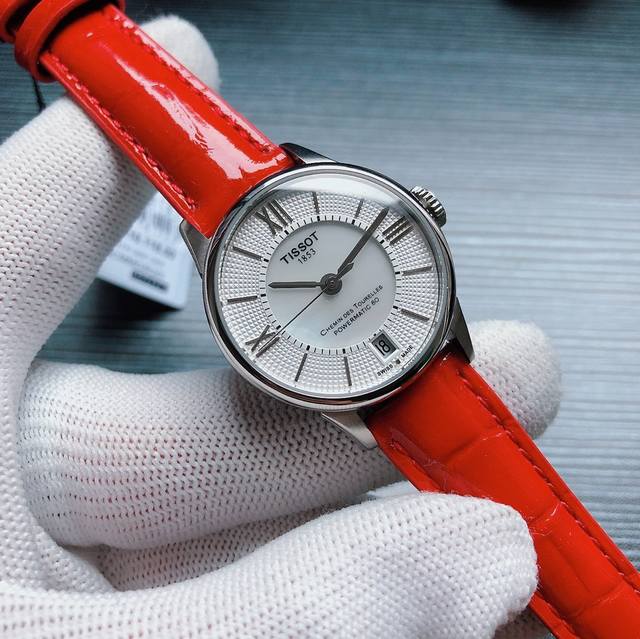 原单品质 Tissot 天梭 杜鲁尔系列 经典T099.407. 48 杜鲁尔自动机械表，黄晓明同款 原厂配件搭载2824机芯。蓝宝石玻璃，～42Mm表径 10