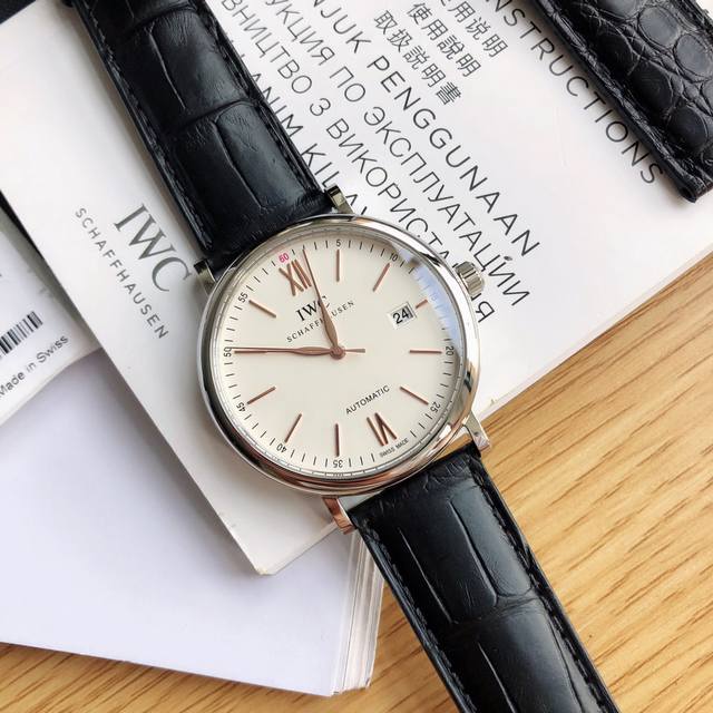 配盒 支持香港、美国直邮 型号：Iw365517，入行以来最牛硬货！渠道出口订单！原封！缺个经销商印章就是！大名鼎鼎的万国柏涛菲诺，腕表界的Gentleman，