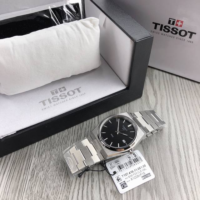 原单品质 天梭 Tissot prx系列 T137.410.11.031 复古时尚 商务男士石英腕表火爆登场 凭借Disco 风格设计 此系列腕表打破了复古与潮