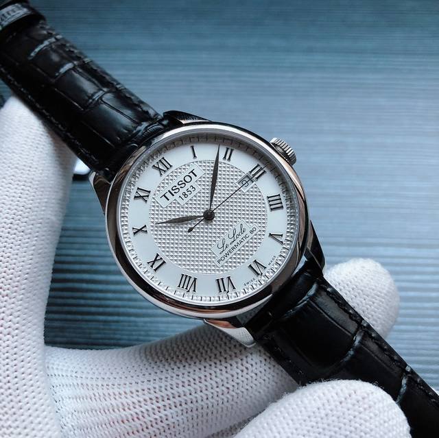 原单品质 Tissot 天梭 型号：T006.407.11.033 力洛克系列 钢带黑面数字机械男装瑞士 2824机芯 蓝宝石玻璃 316精钢，表盘直径39.5