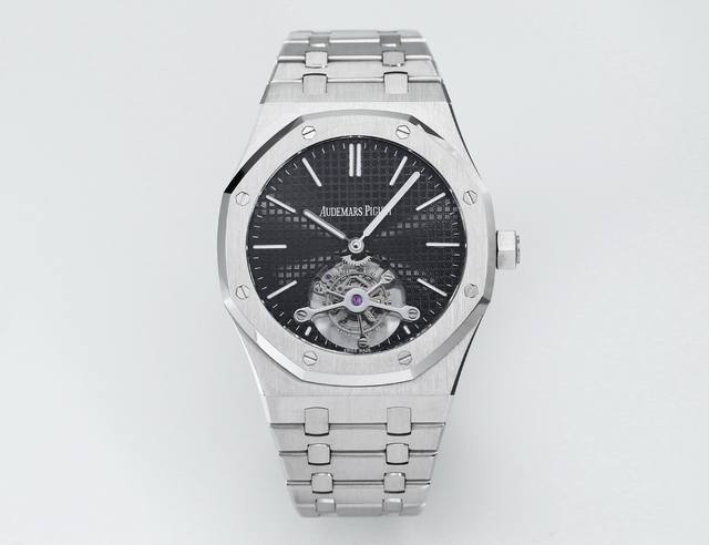 Bbs-Factory解最好的“陀飞轮” 2025爱彼皇家橡树陀飞轮。 独家订制Cal.2924机芯，动力储存68小时 爱彼依旧保留的八角形表圈、标志性的六角形