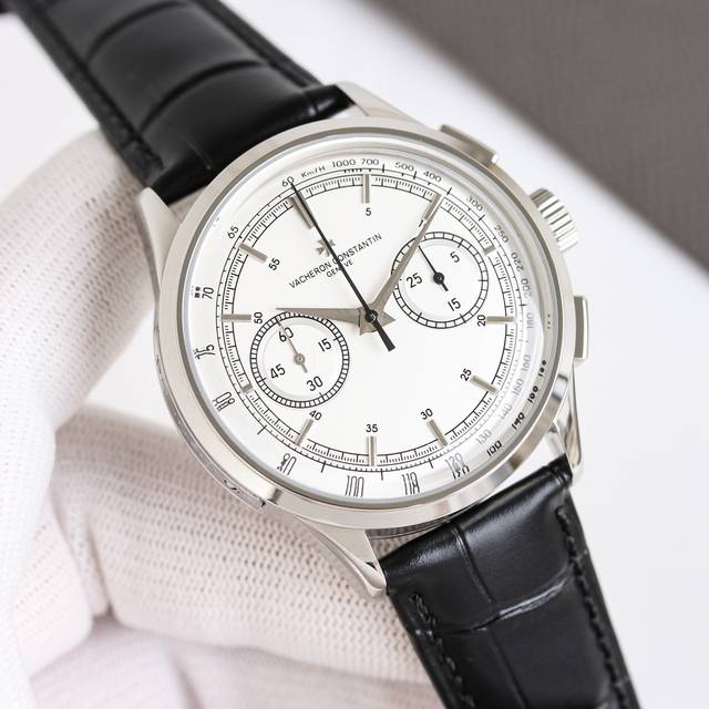 江诗丹顿新一代“传袭”系列4719 G-9504 型号隆重登场！ 新款式 江诗 丹顿“传袭”计时腕表，是世界最著名钟表品牌之一。 1机芯：搭配原装进口7750自