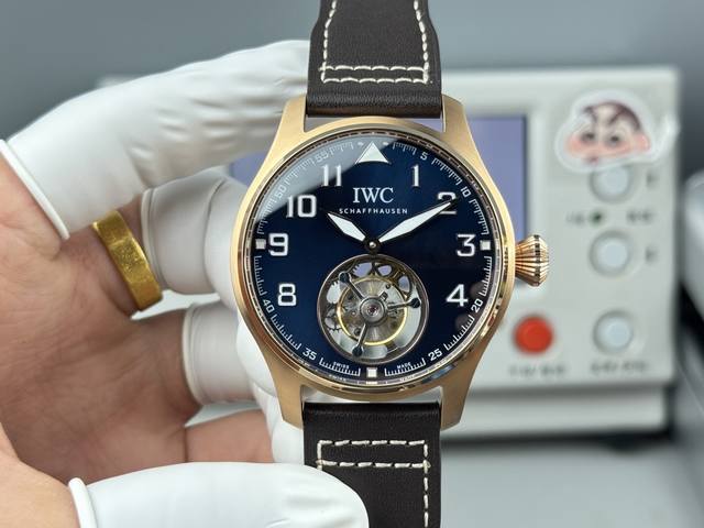 万国 飞行员陀飞轮腕表 出货实拍