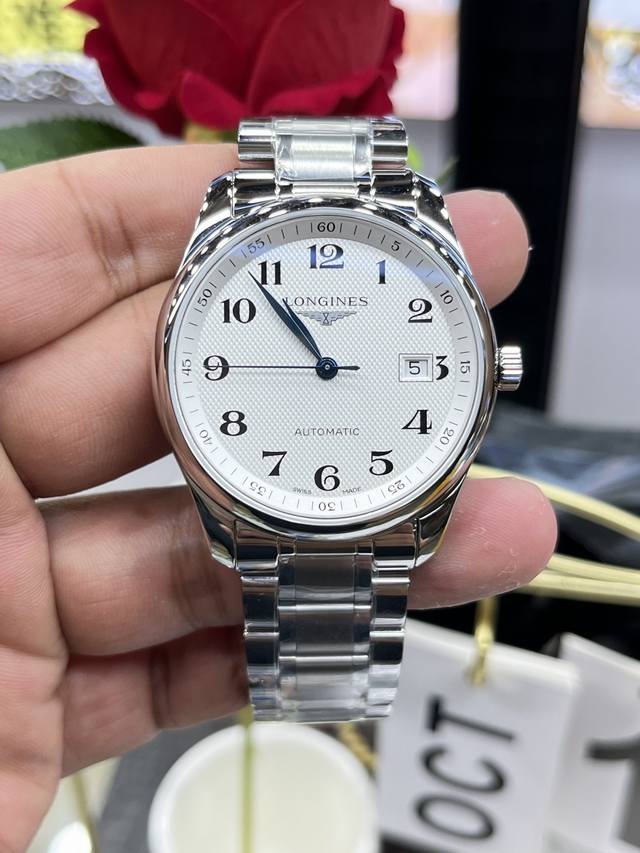浪琴 Longines 名匠最高级别腕表万千精妙，汇于一盘，布局精巧，观感绝佳！ 购入原装表开模，精湛工艺视与腕间 表壳 腕表尺寸40Mm表壳由品质出众的316