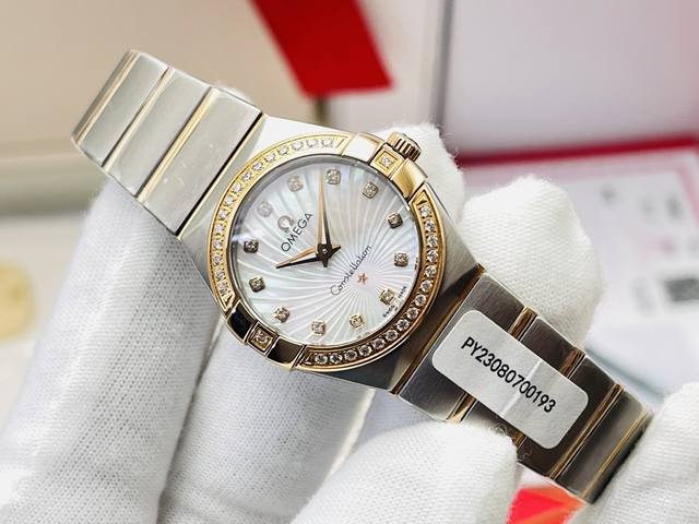 小红书热门款 女神最爱 Qtq Factory2025墙裂推荐 最新版本 腕表！型号123.15.27.60.55 4。四代星座永恒经典款！ 星座系列表壳表带光