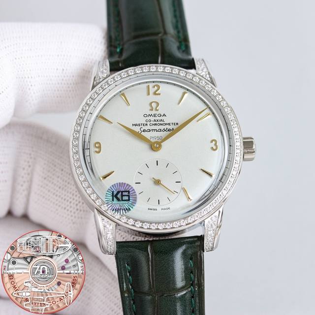 统一价： 欧米茄 Omega 海马系列 1948腕表 重磅来袭！欢迎品鉴！ 独家定制8806至臻天文台一体机芯，纹理、结构、摆轮位置和镂空均与原版一致，运转美态