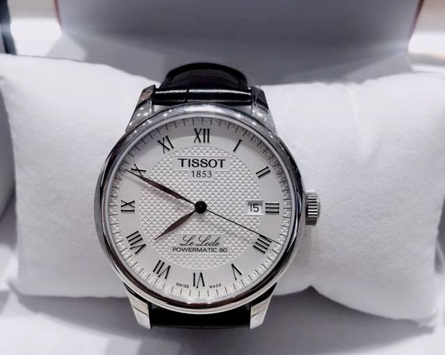 原单品质 Tissot 天梭 型号：T006.407.11.033 力洛克系列 钢带黑面数字机械男装瑞士 2824机芯 蓝宝石玻璃 316精钢，表盘直径39.5