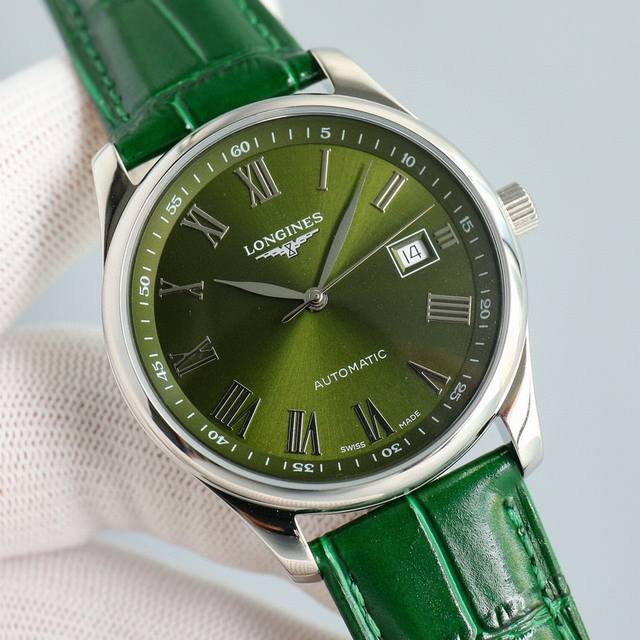 Tw新款浪琴传统系列，浪琴全新推出制表传统腕表，它将现代美学理念和复古元素结合起来，精钢表壳经全面抛光处理，在视觉上显得更加精致，机芯采用进口2824，它采用4