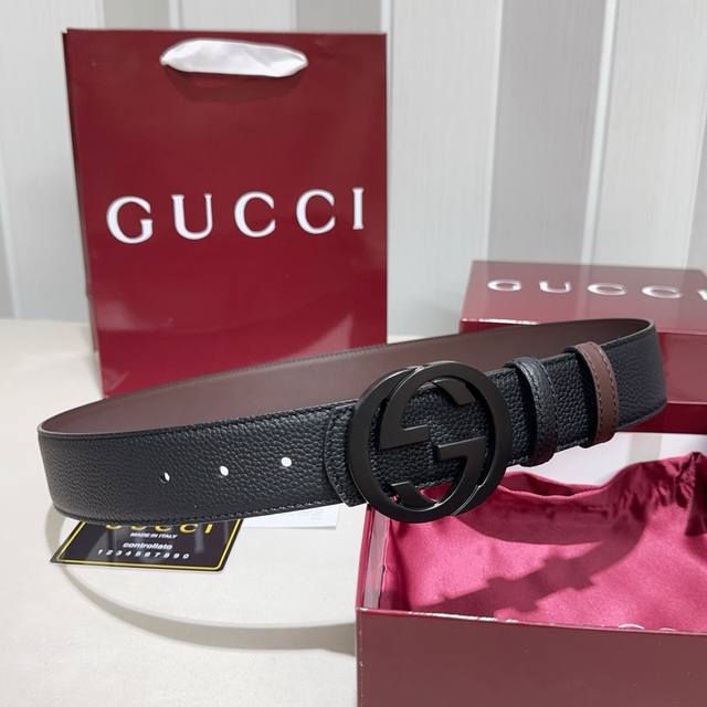 Gucci Unlocks New Belt - Detailed Photos DDD Crafted from premium Togo leather w