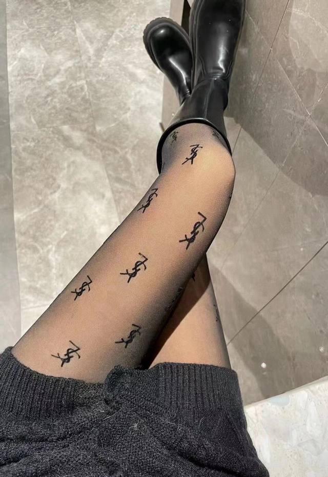 Extra Thick Stockings DDD with Packaging DDD One Pair Per Box DDD YSL Saint Lau