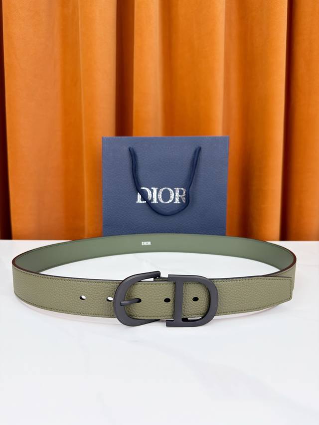 3.5cm width Dior stainless steel hardware, precision forged, sturdy and durable