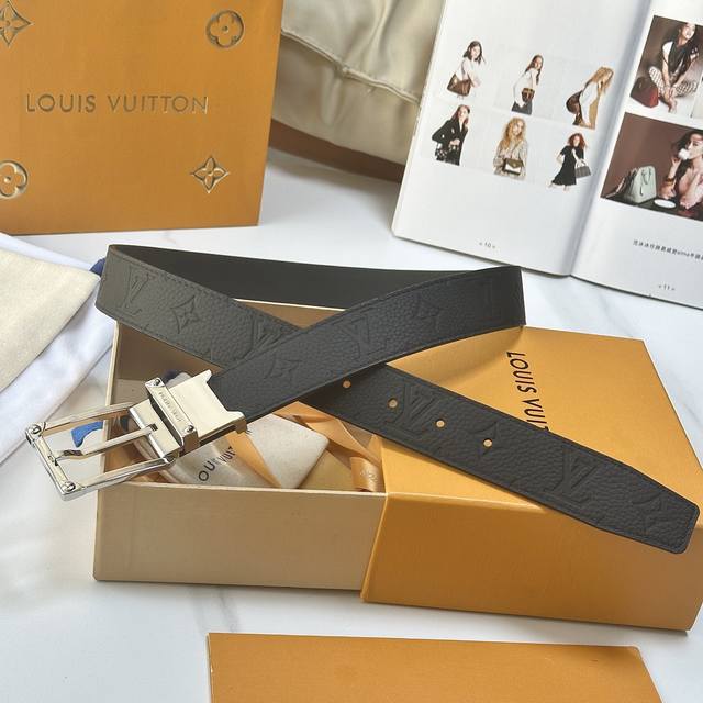 Original Packaging 1.0 DDD L Classic Style Donkey Brand Men's Belt, 35mm Width,