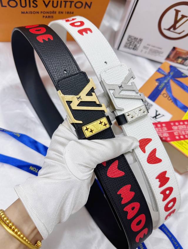 Belt: Louis Vuitton Top-Tier Original Replica - DDD Belt: 100% Imported Origina