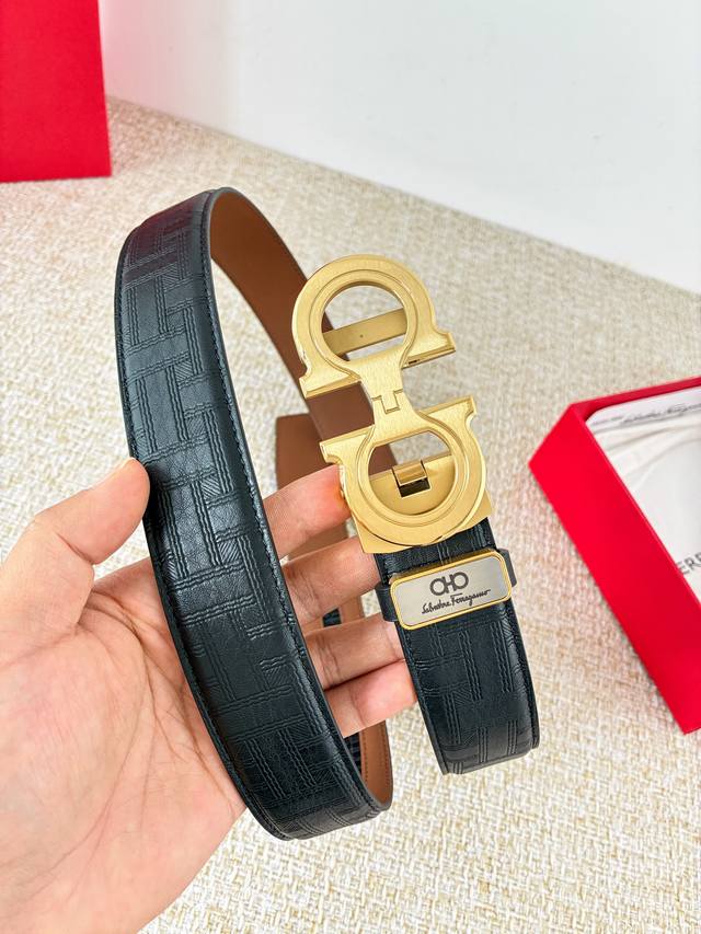 Product Name: Ferragamo Automatic Belt DDD Model: Automatic buckle, pure steel