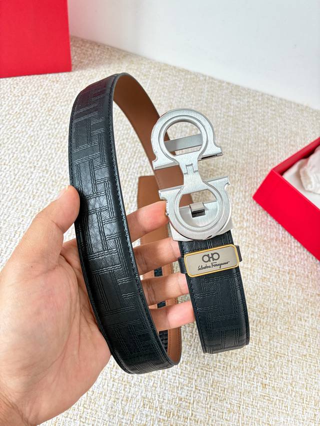 Product Name: Ferragamo Automatic Belt DDD Model: Automatic buckle, pure steel