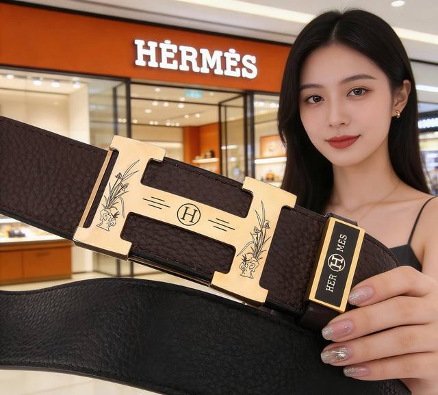 Belt: Hermes Top-Tier Replica - DDD Belt: 100% Imported Original Factory Top-Gr