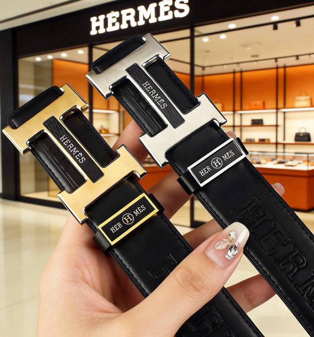 Belt: Hermes Top-Tier Replica - DDD Belt: 100% Imported Original Top-Grain Cowh