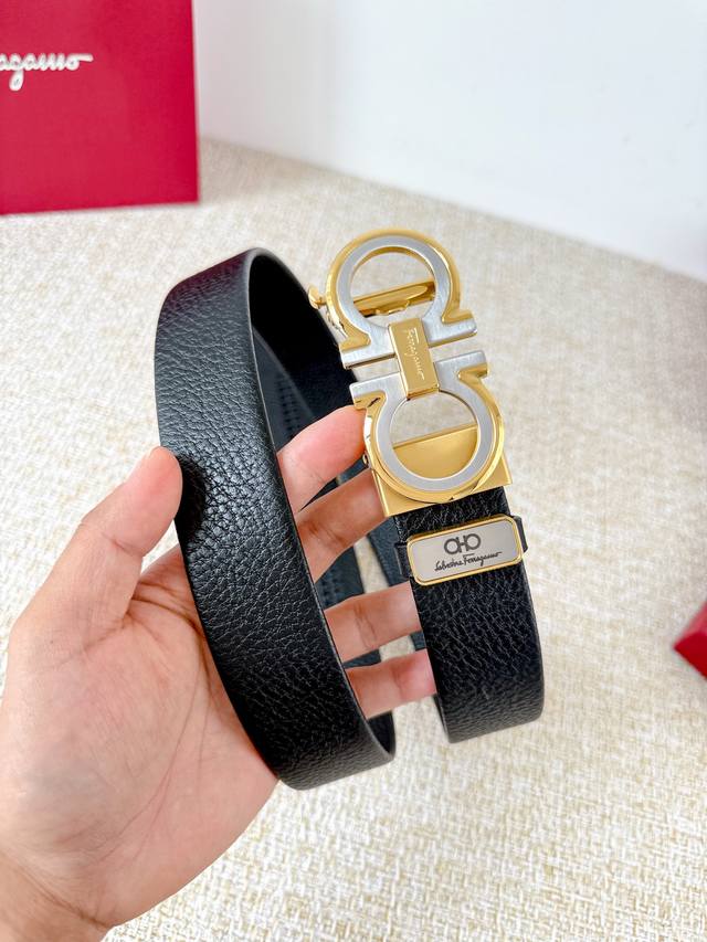 Product Name: Ferragamo Automatic Belt DDD Model: Automatic buckle, pure steel