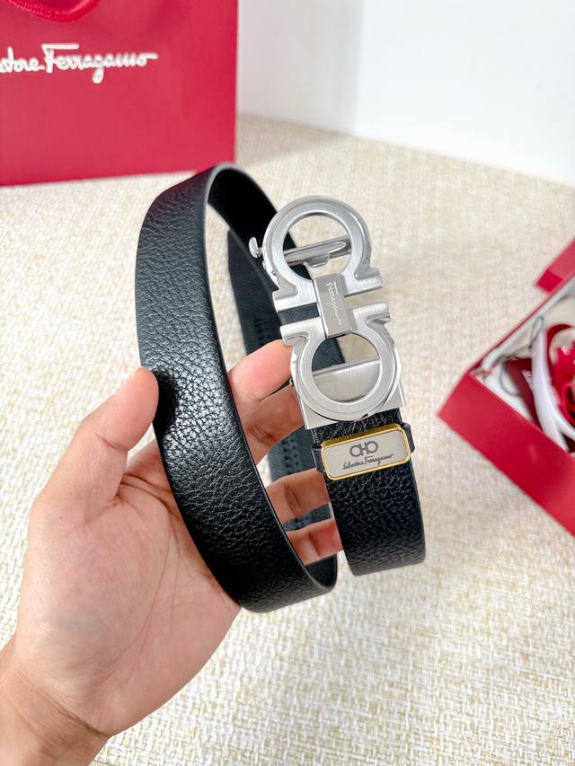 Product Name: Ferragamo Automatic Belt DDD Model: Automatic buckle, pure steel