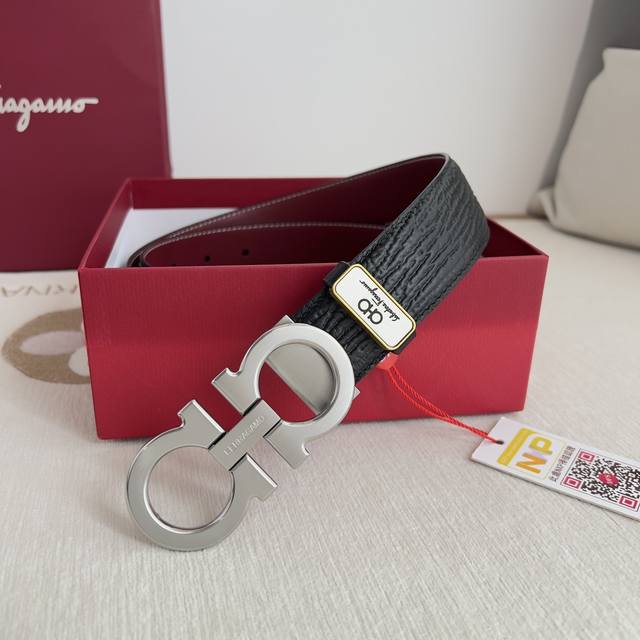 Product Name: Ferragamo Belt, Original Single Belt Model: Hook, Classic Buckle
