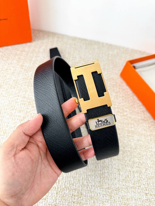 Product Name: Hermes Automatic Buckle Belt DDD Model: Automatic buckle, classic