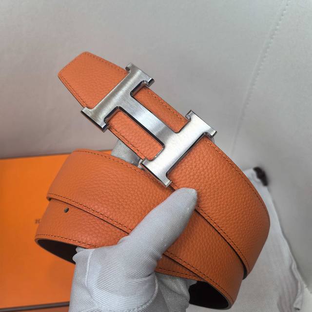 Official website synchronized with Hermes boutiques, imported double-sided calf