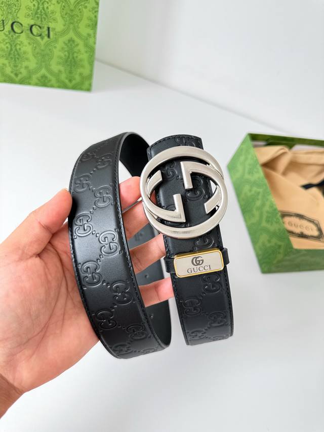 Product Name: Gucci Original Belt/Leather Bag DDD Model: Hook buckle, pure stee