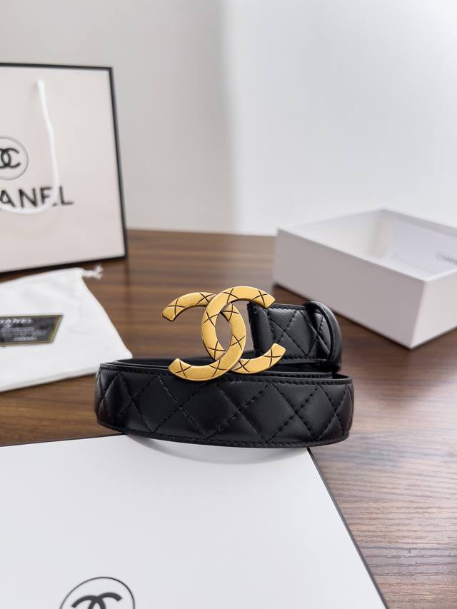 Chanel Chain Buckle Women's Belt 3.0cm, innovative concept and forward-thinking
