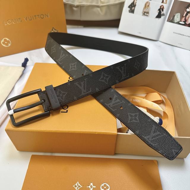 Original Packaging DDD L Lvjia Classic Style Men's Original Single Belt, 35mm W