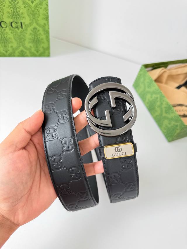 Product Name: Gucci Original Belt/Leather Bag DDD Model: Hook buckle, pure stee