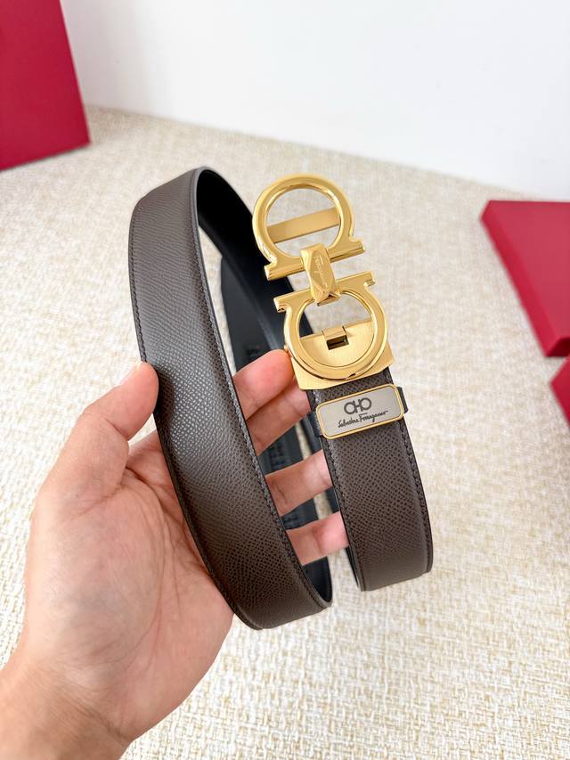 Product Name: Ferragamo Automatic Belt DDD Model: Automatic buckle, pure steel