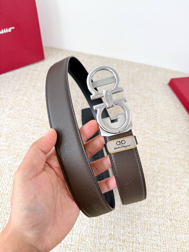Product Name: Ferragamo Automatic Belt DDD Model: Automatic buckle, pure steel