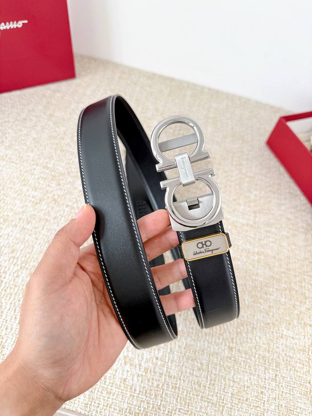 Product Name: Ferragamo Automatic Belt DDD Model: Automatic buckle, pure steel