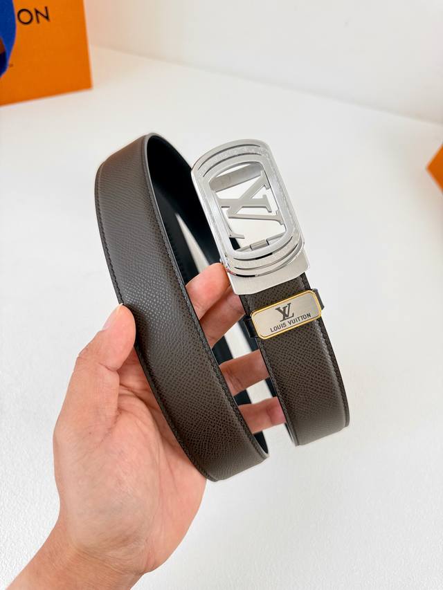 Product Name: Louis Vuitton Belt Original Automatic Buckle Model: Automatic buc