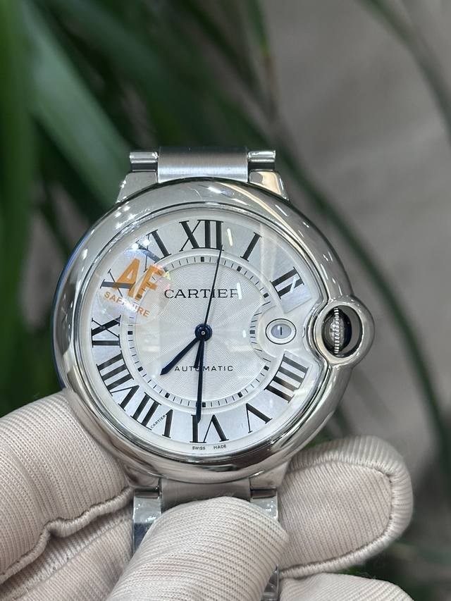 Af卡地亚蓝气球42Mm 复刻版本 瑞士机芯 全自动机械表 DDD Cartier, Male 42Mm, Automatic Mechanical Watch