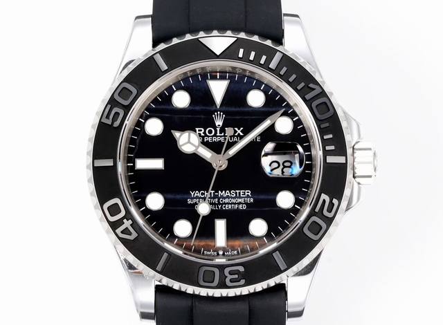 S+ 游艇名仕配重175G 劳力士 游艇42Mm 3235机芯 终极版到货！整表新材料升级重量达到175G同步Zp 承诺不掉皮不掉色 原装数据3D Nurbs