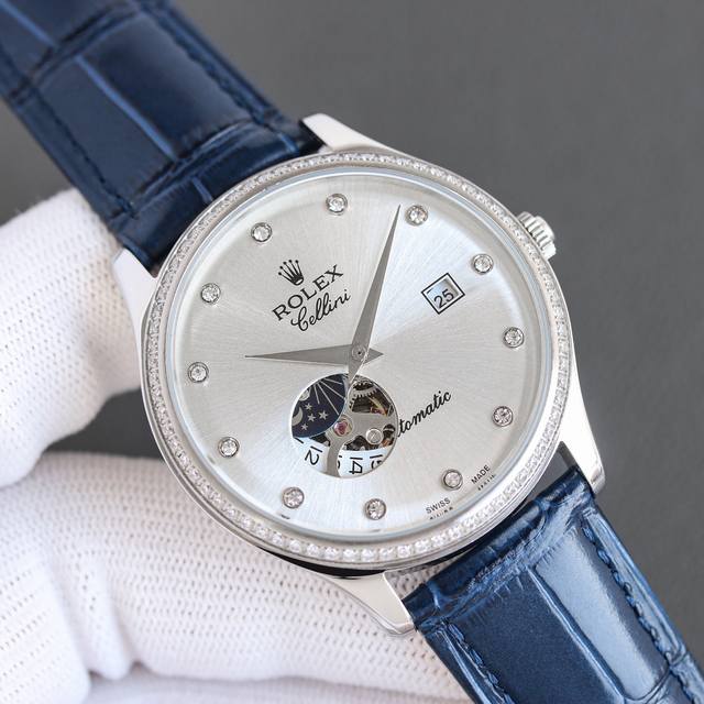 金银同价： 最新首发 销冠王 劳力士 Rolex 精致之作，尽享奢华！ DDD 类型：精致款男士腕表 更卓越 最佳设计 DDD 表带：真牛皮表带 更舒适 真男人