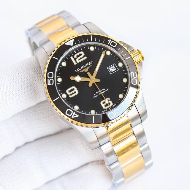 Zf Factory 探寻浪琴 Longines 康卡斯 潜水系列的奥秘 DDD 运动优雅的浪琴康卡斯系列Sv7 腕表全新上线 DDD 表壳 41Mm的完美尺寸